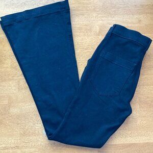 Black Bell Flare Stretch Jean